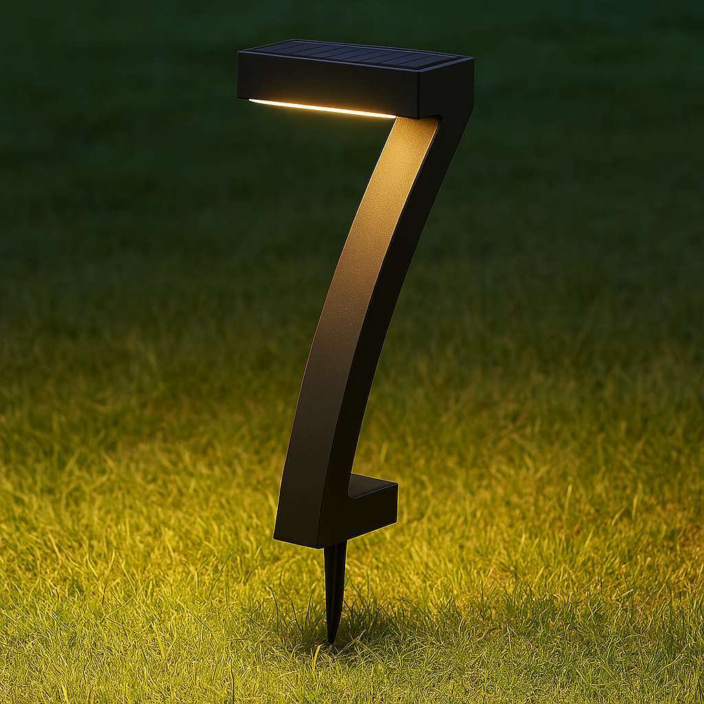SolarCurve 7 Garden Light - KaveCore