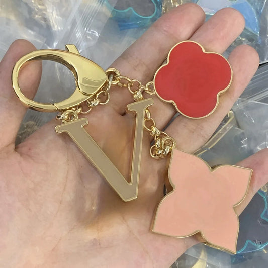 Designer Keychains Fashion Luxury Buckle