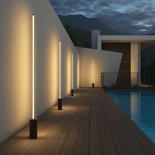 LumaRod Minimalist LED Corner Lamp - KaveCore