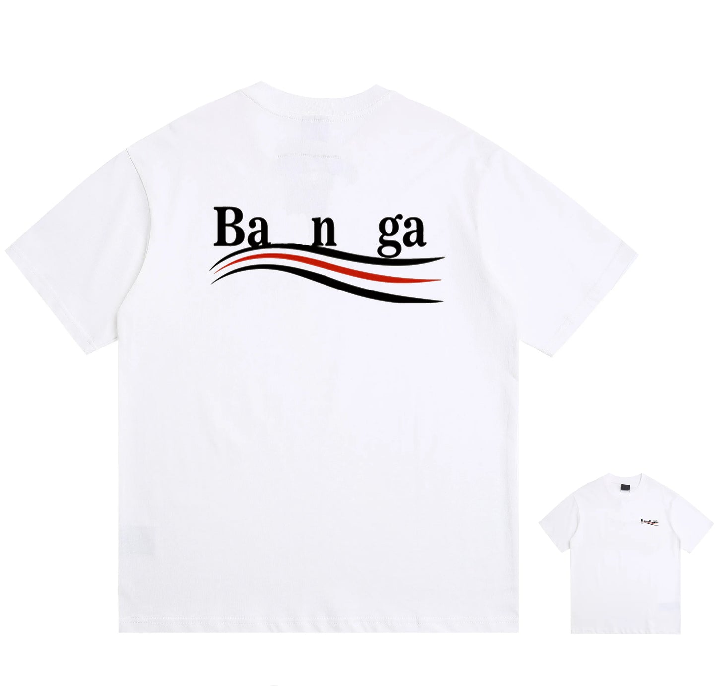 Summer T-shirts Parisian Designer Round Neck