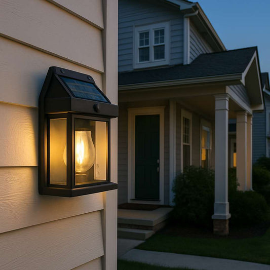 Solar Powered LED Garden Lamp - KaveCore