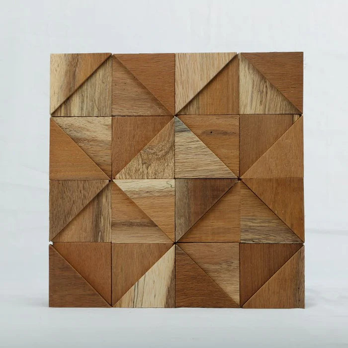 Pyramid Grove Wooden Wall Panel
