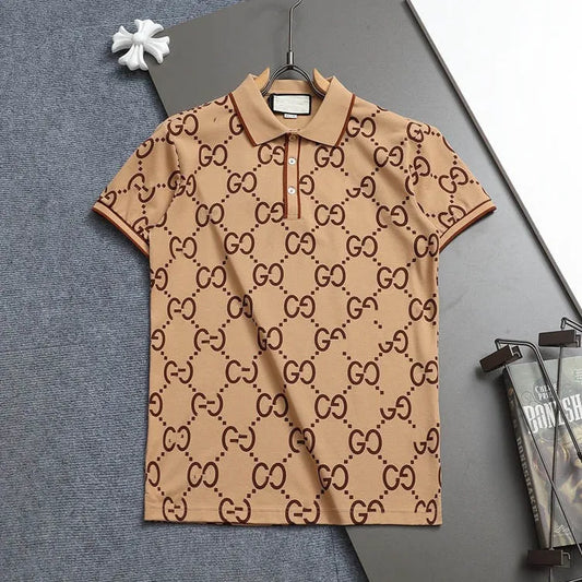 Men's Polo Shirt Summer Casual Solid Color