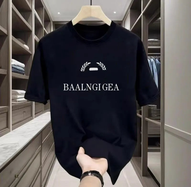 Summer T-shirts Parisian Designer Round Neck