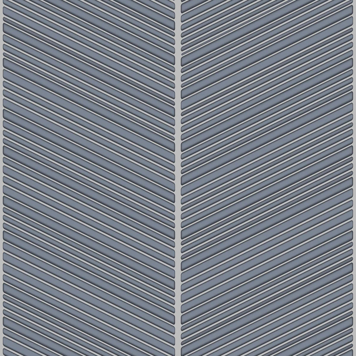 Chevron Crest Suede Wallpaper