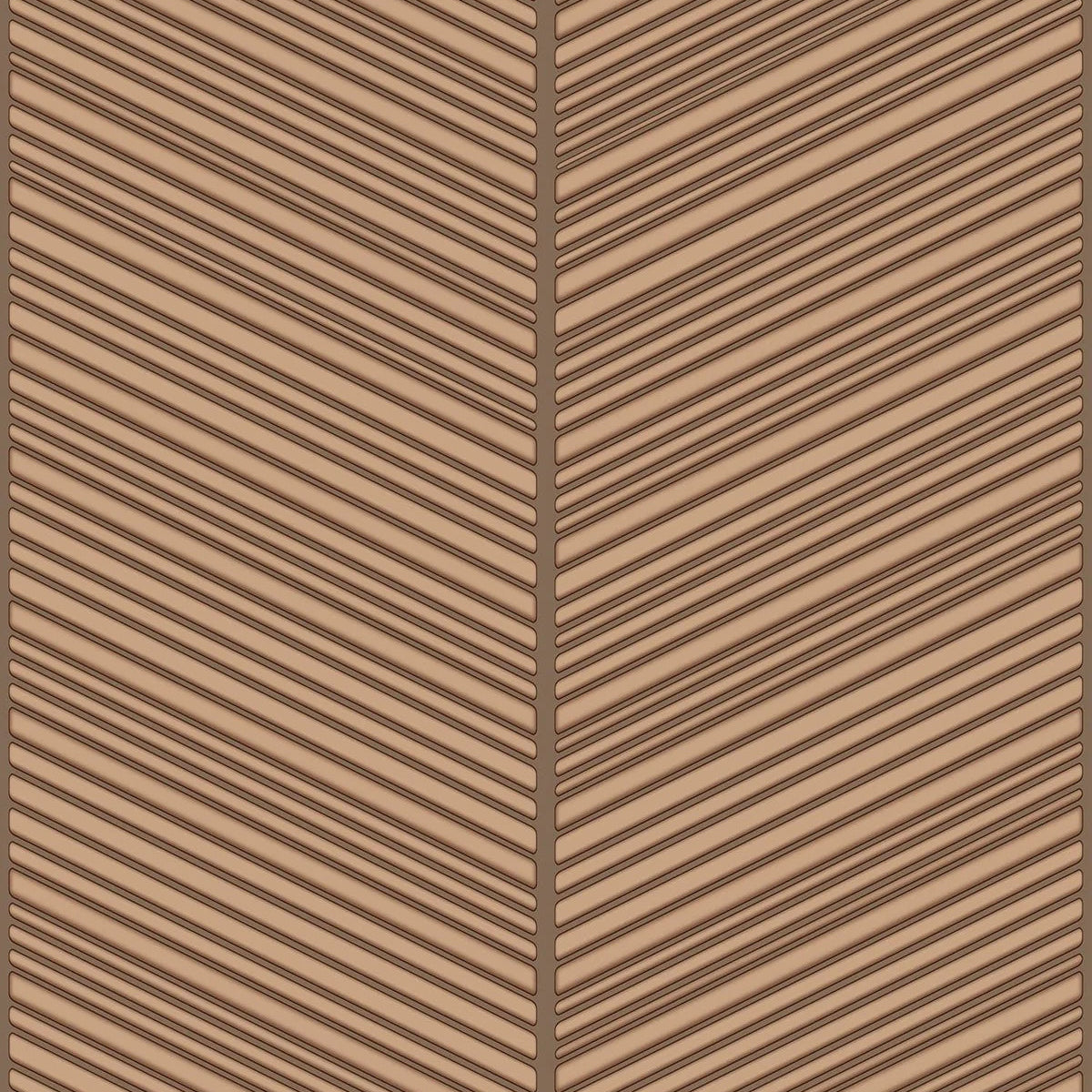 Chevron Crest Suede Wallpaper