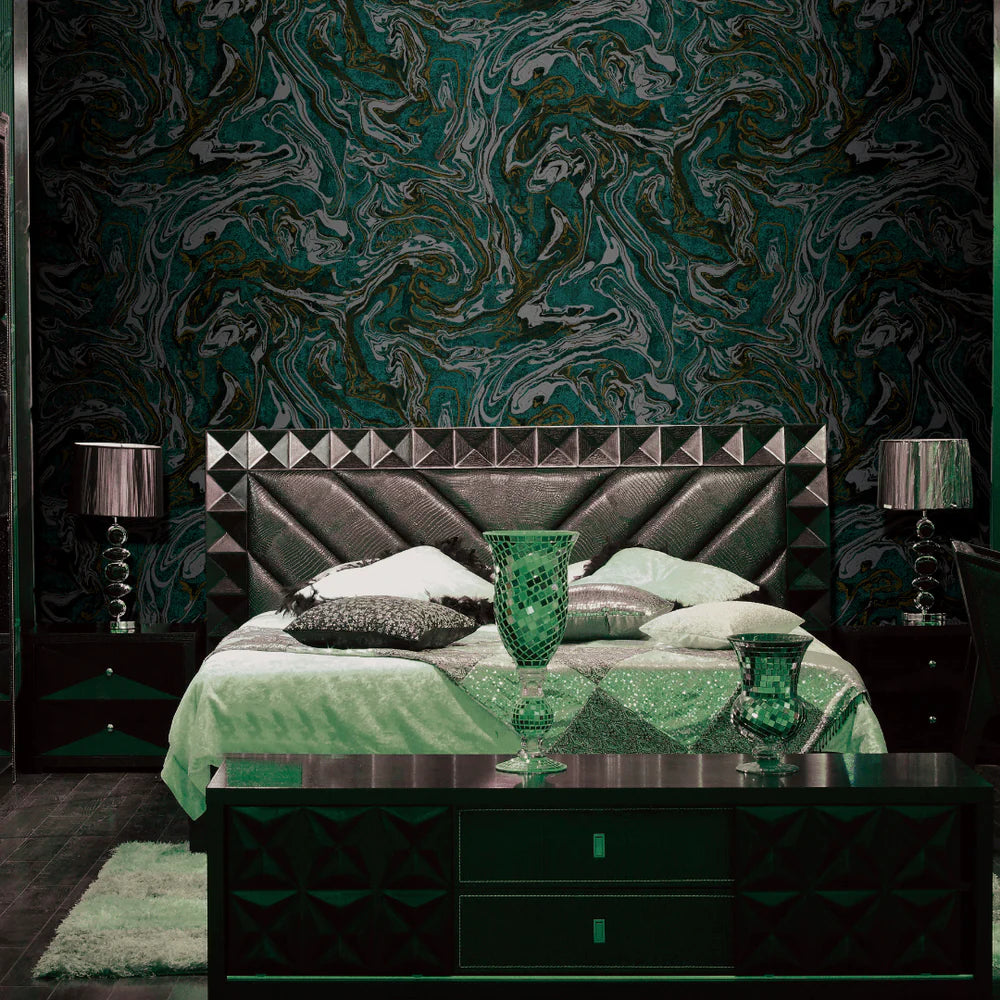 Marble Dreamscape Suede Wallpaper