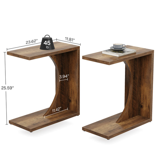 Canyon Curve End Table US