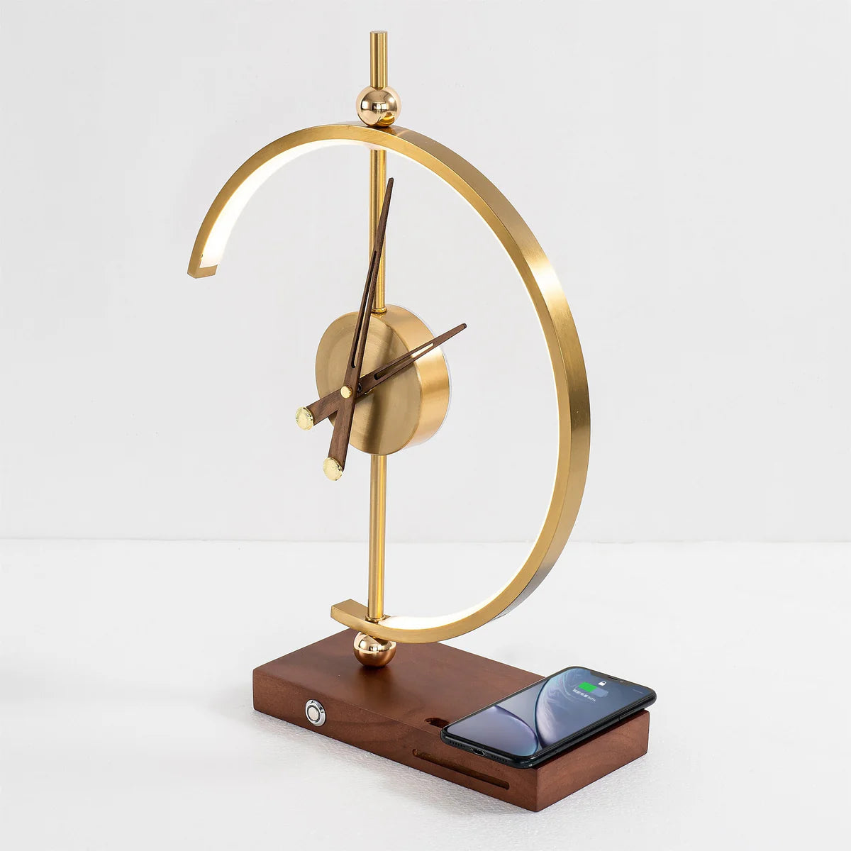 Moku Clock Lamp (Wireless Charging) - KaveCore