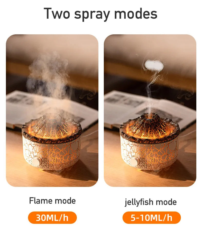Volcano Flame & Mist Humidifier