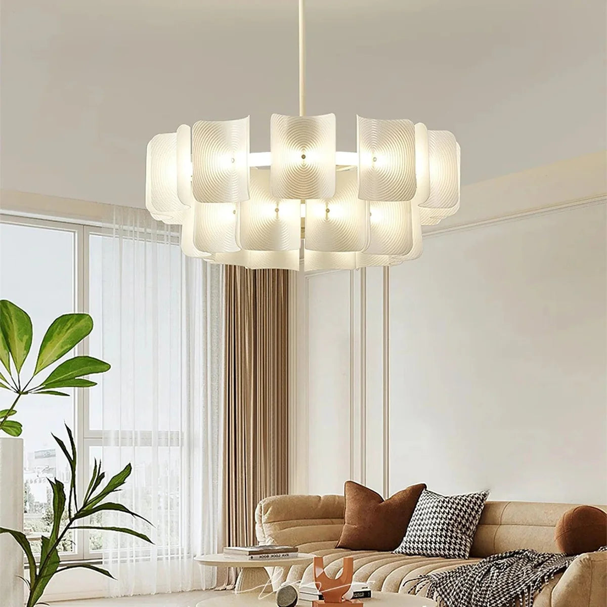 Vellum Orbit Chandelier