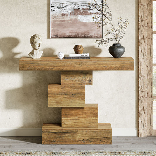 Rustic Steps Entryway Table US