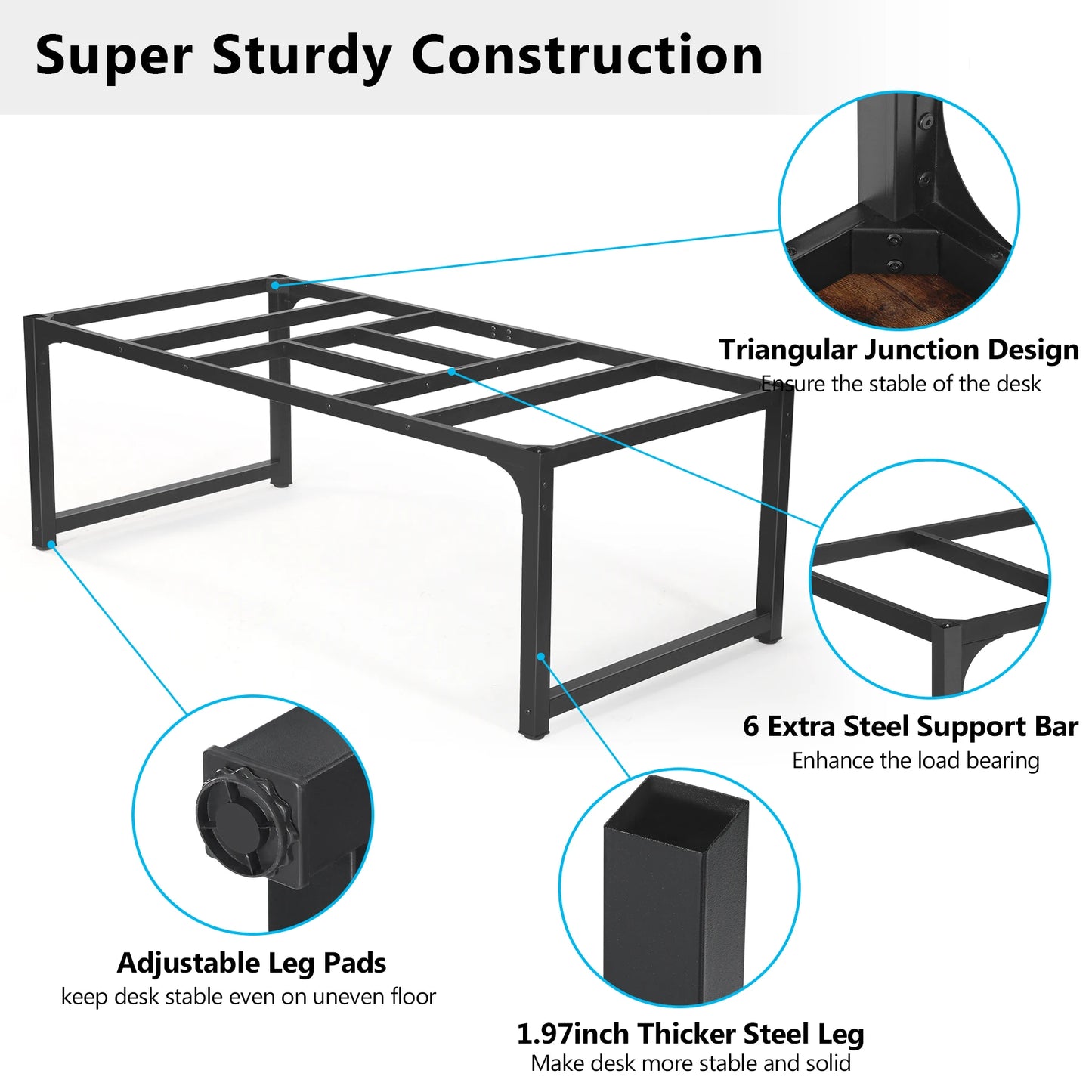 Metro Industrial Table US
