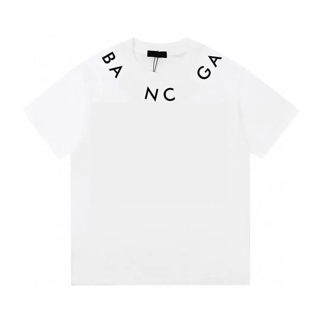 Summer T-shirts Parisian Designer Round Neck