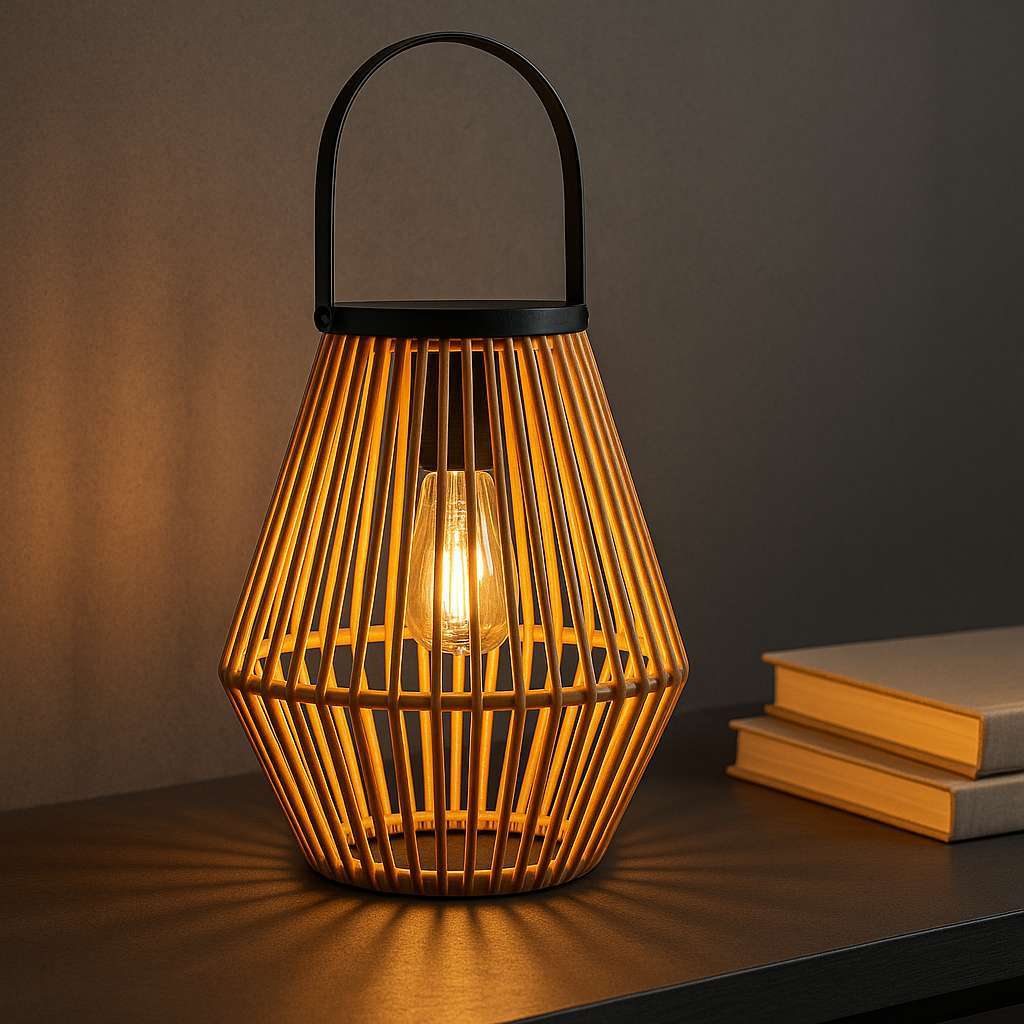 Solora Rattan Lantern - KaveCore