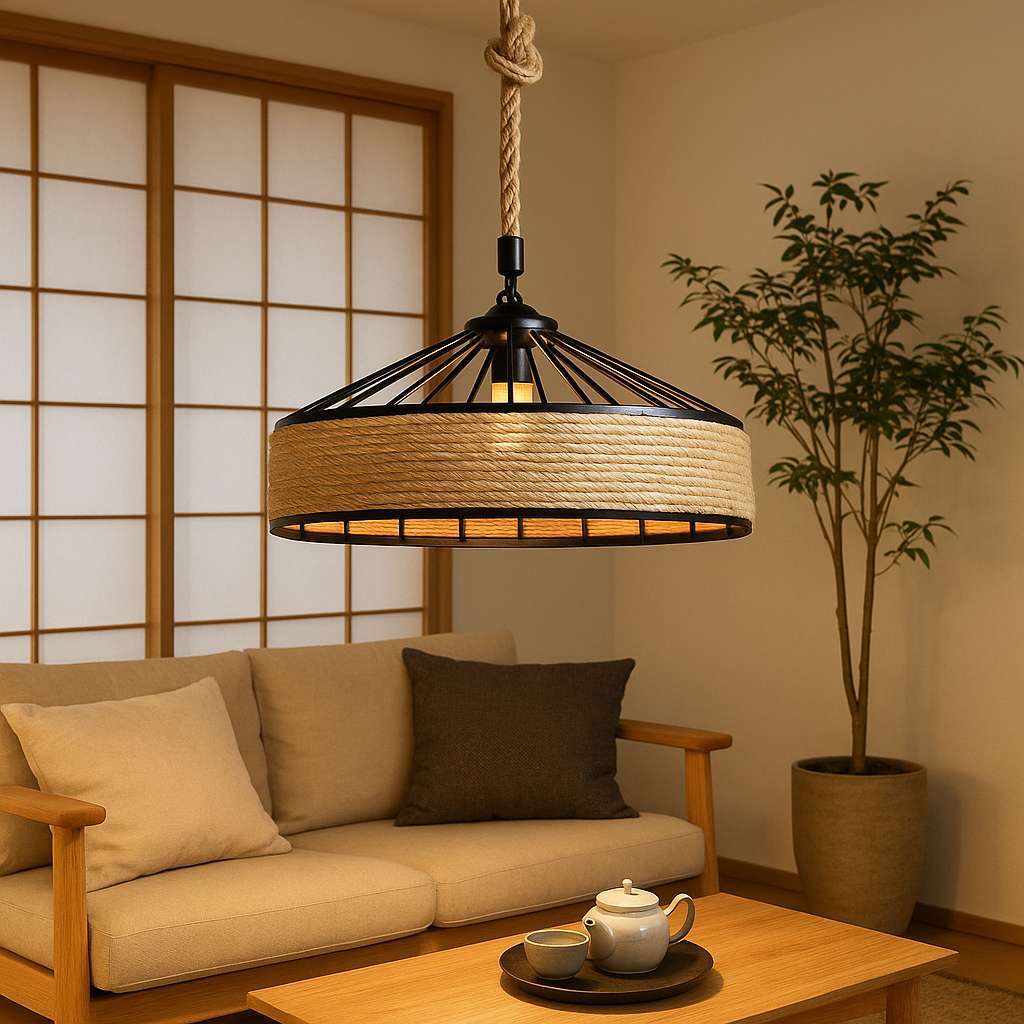 Old Deck Rope Chandelier - KaveCore