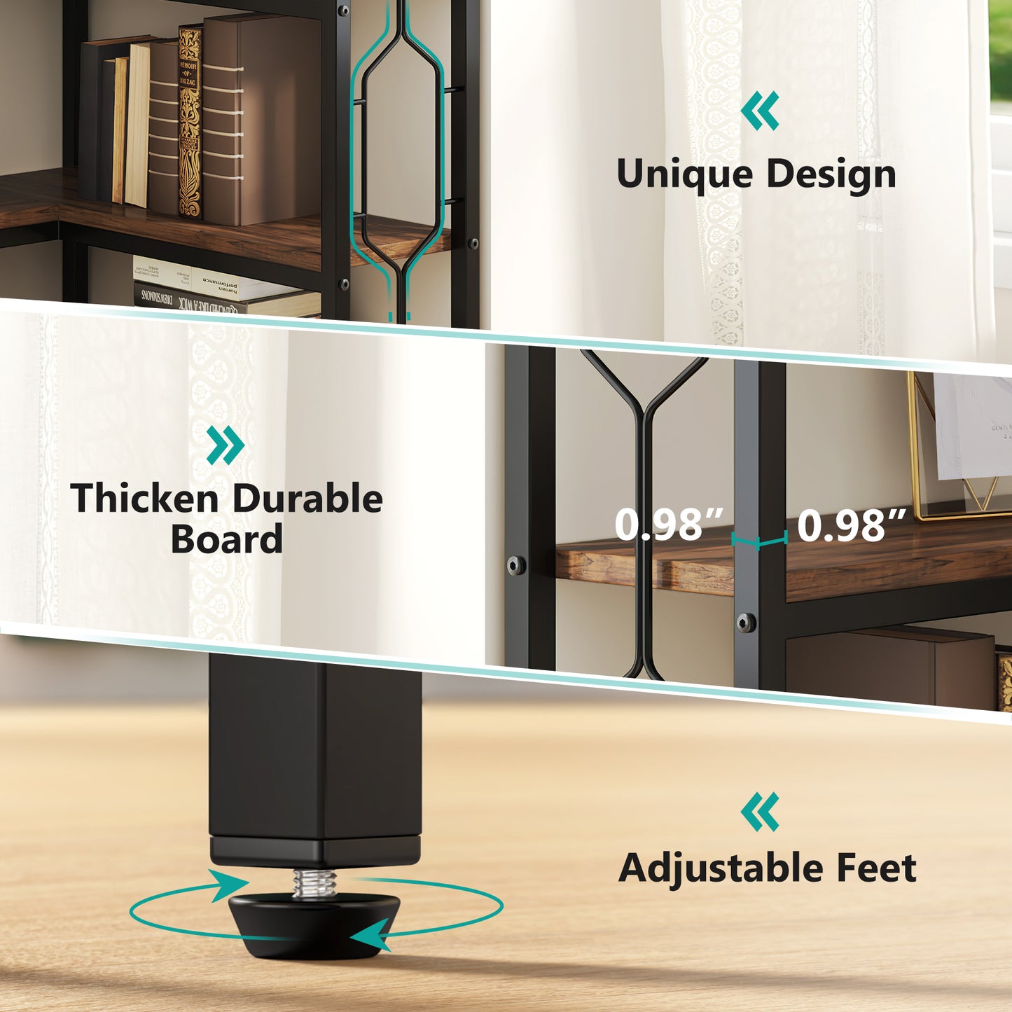 MetroGrid Corner Shelf US
