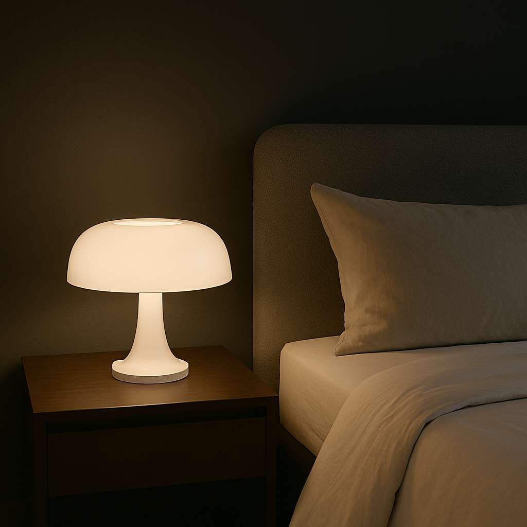 Mushroom Minimalist Lamp - KaveCore