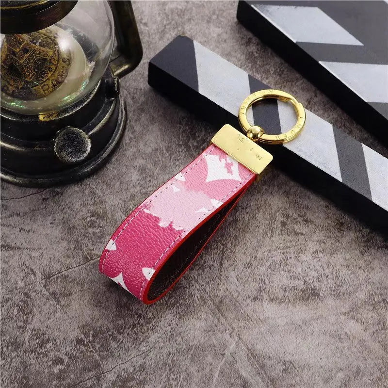 Keychains Designer Metal Buckle Bag Charm