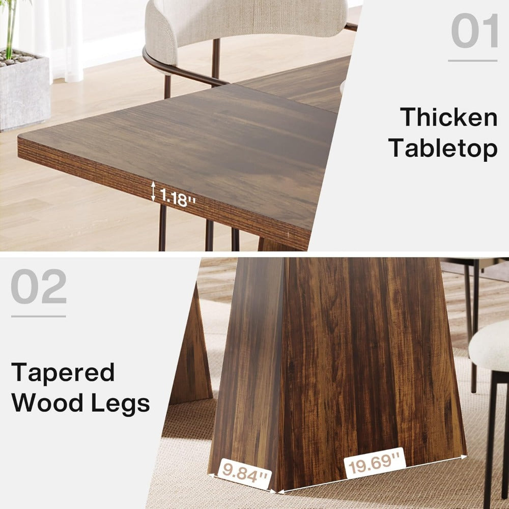 Axis Rustic Modern Dining Table - US