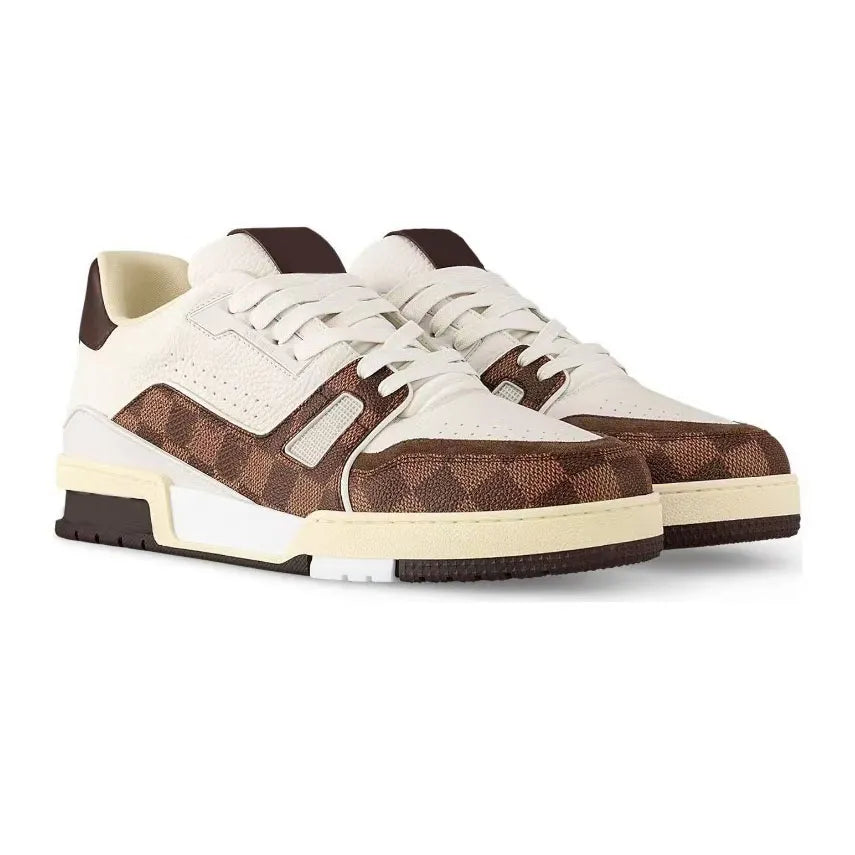 Designer Luxury Shoes Embossed Low