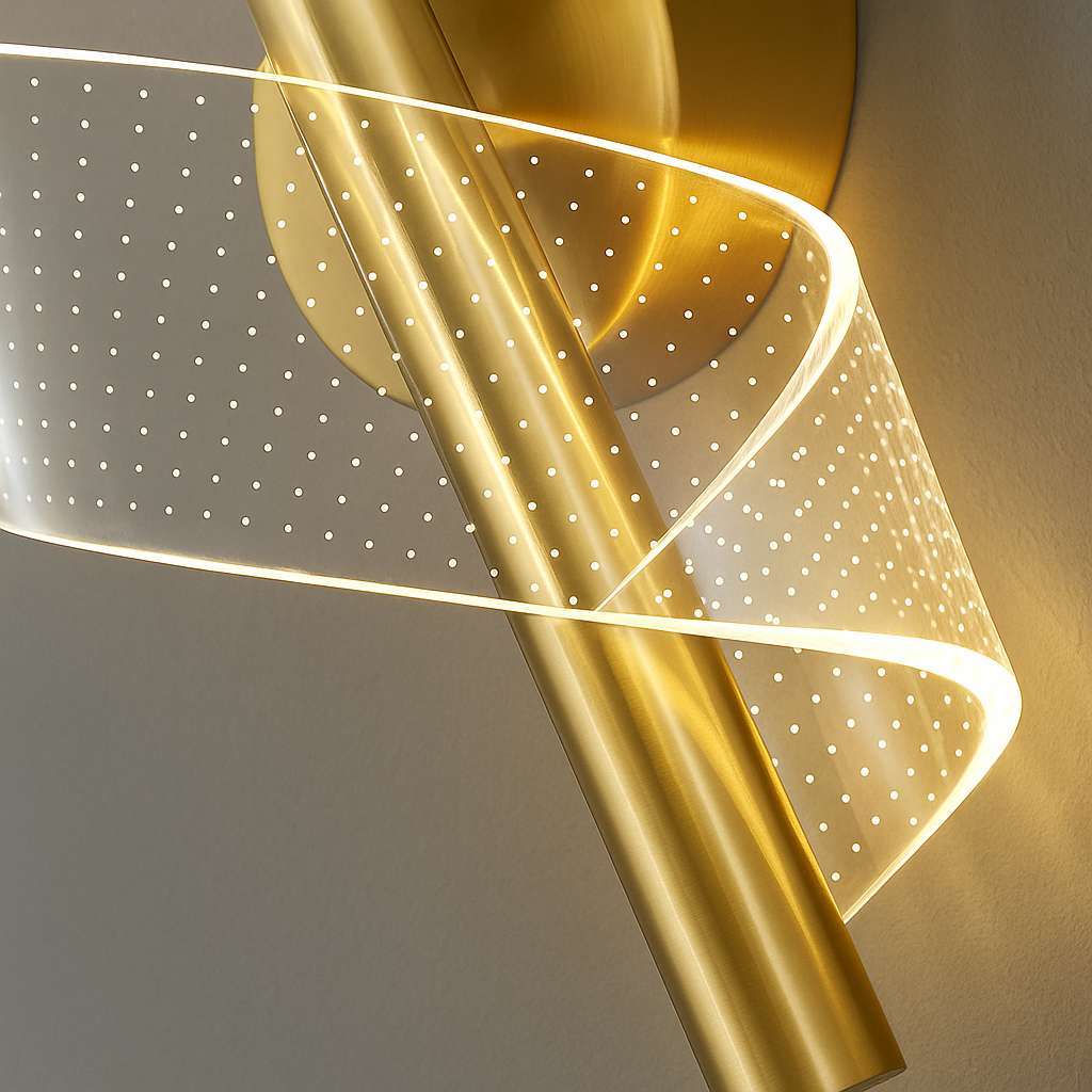 Spiral LED Wall Lamp - KaveCore