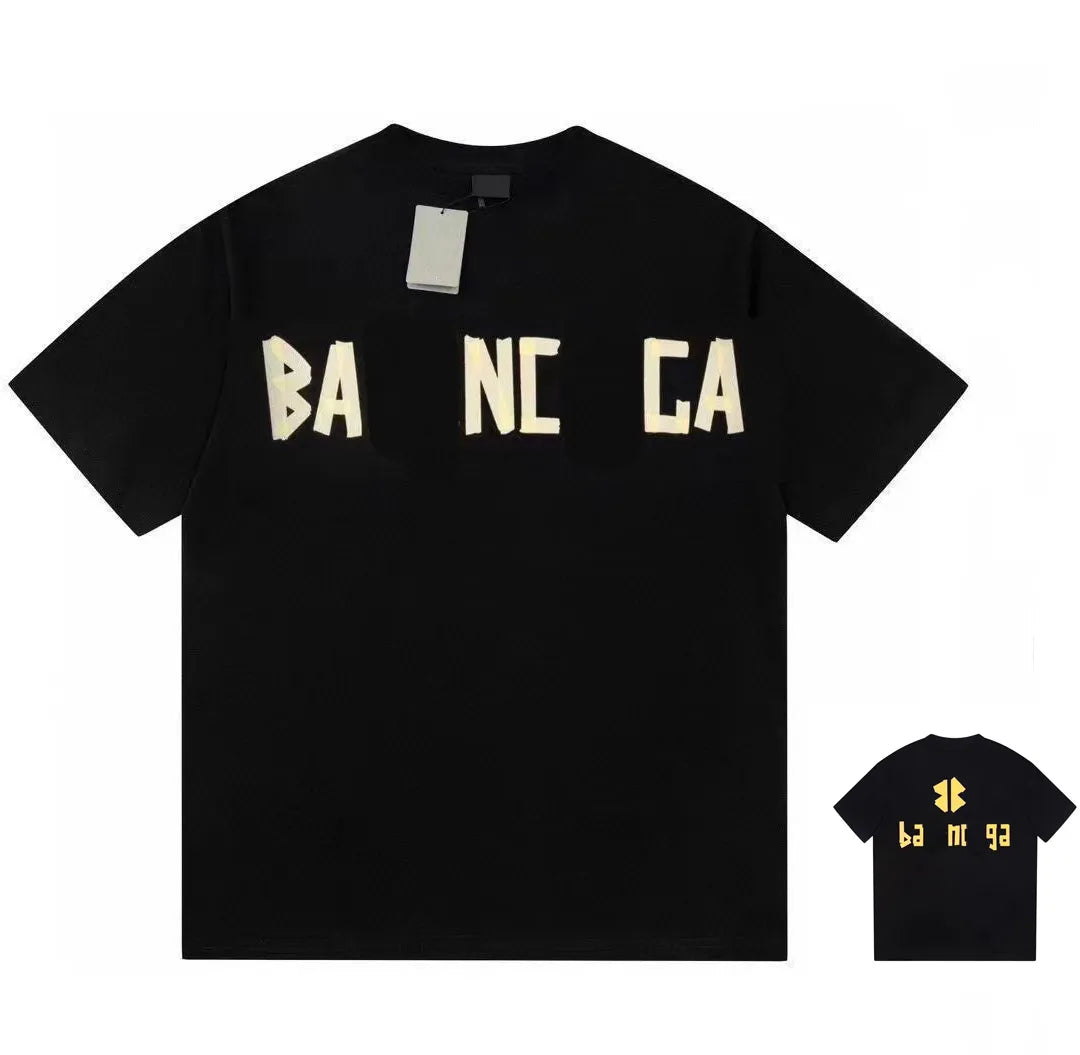 Summer T-shirts Parisian Designer Round Neck