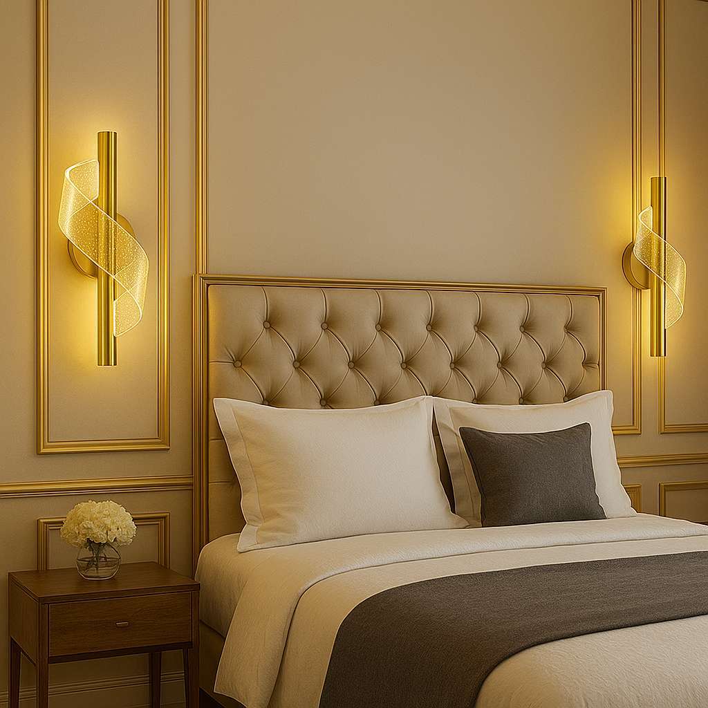 Spiral LED Wall Lamp - KaveCore