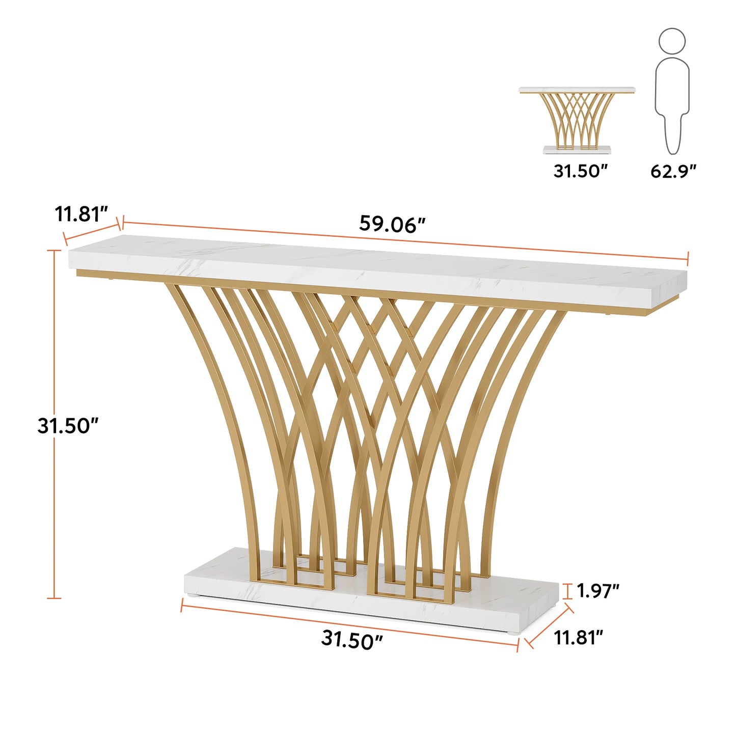Regalia Console Table US