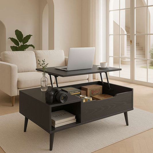 Easy-Lift Coffee Table with Storage US