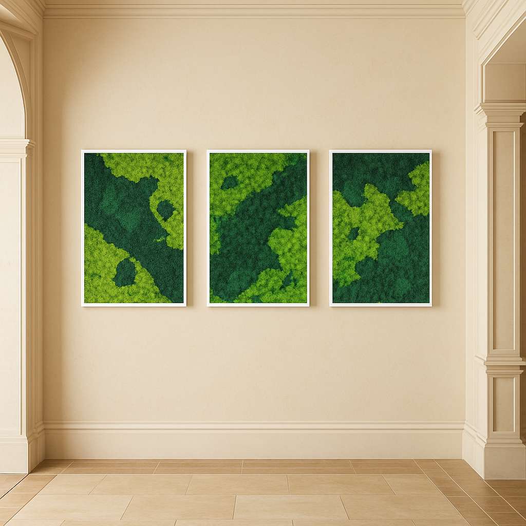 Nordic Green Flow - Natural Moss