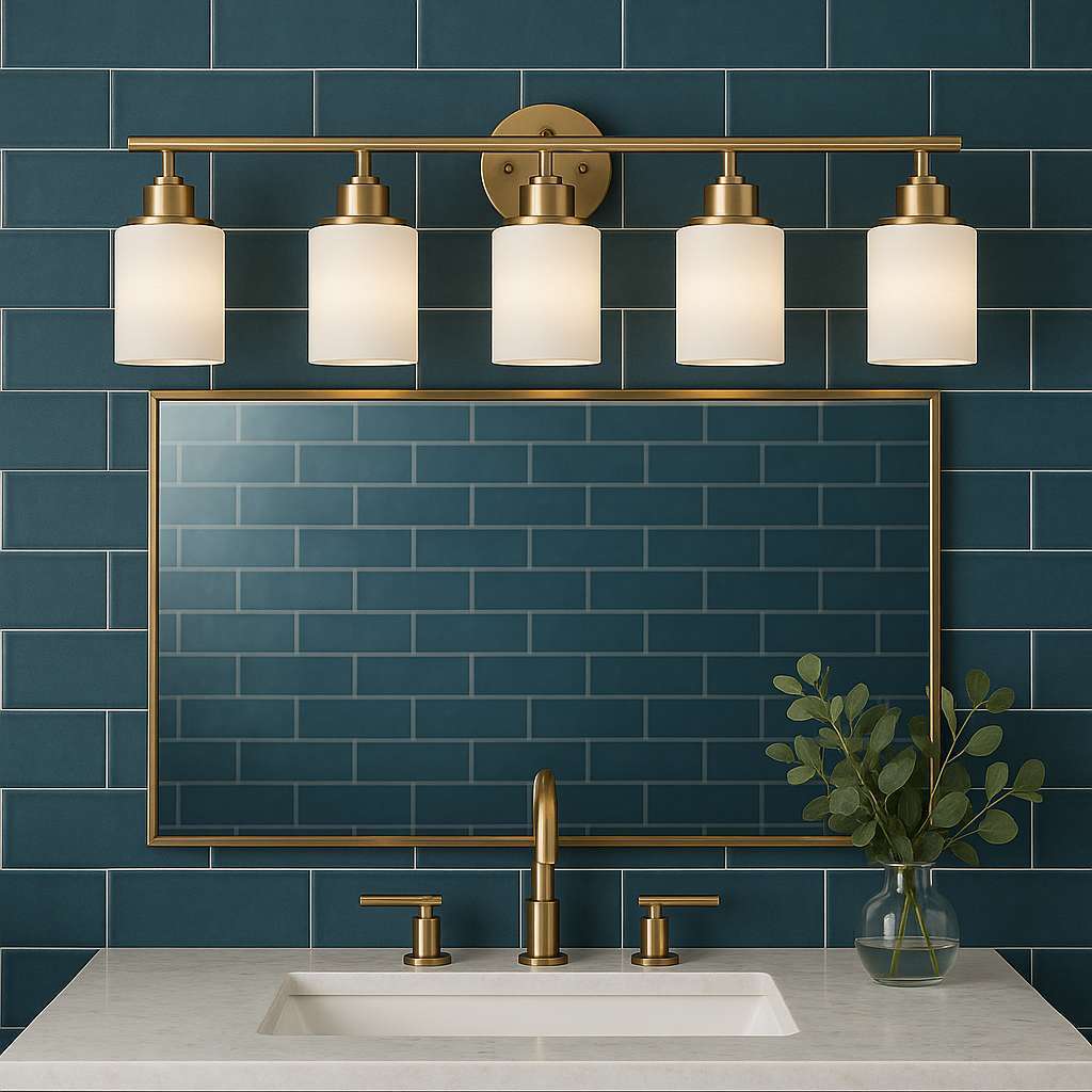 Elysian Frost 5-Lamp Wall Sconce - US - KaveCore