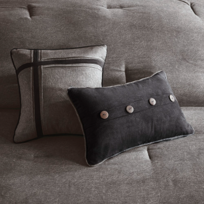 Canyon Dusk Faux Suede Bedding Set - US - KaveCore