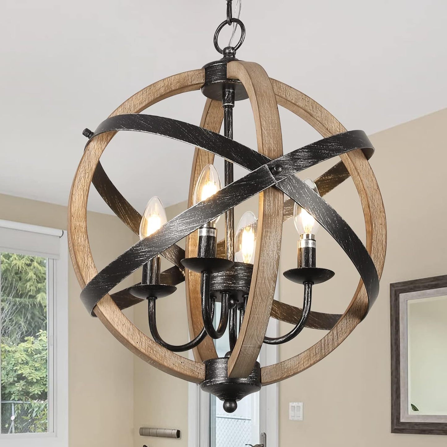 The Ironwood Herald Rustic Chandelier - US - KaveCore