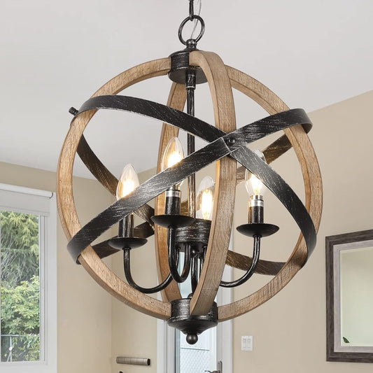 The Ironwood Herald Rustic Chandelier - US - KaveCore