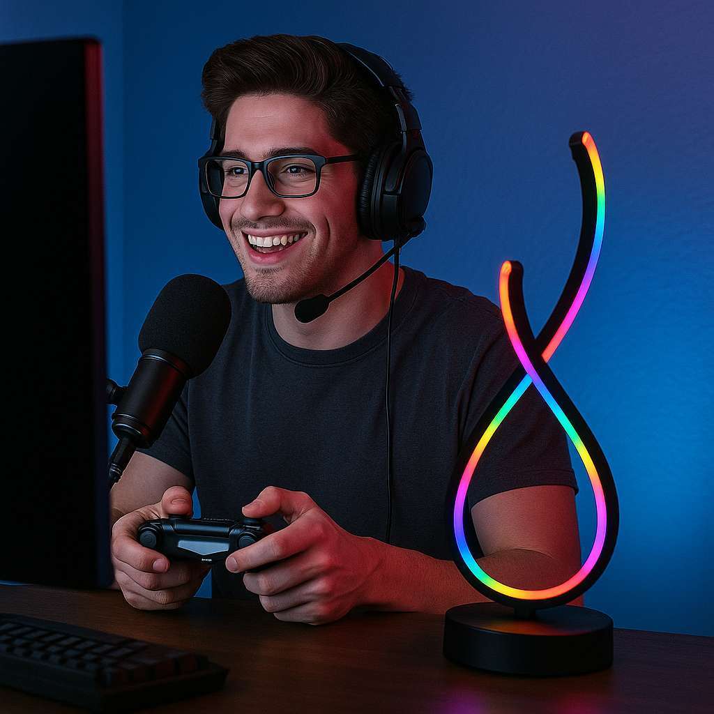InfinityGlow RGB Gaming Lamp - KaveCore