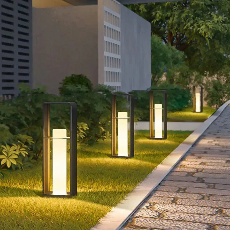 NightCube – Elegant Solar LED Light for Outdoor Ambiance - KaveCore
