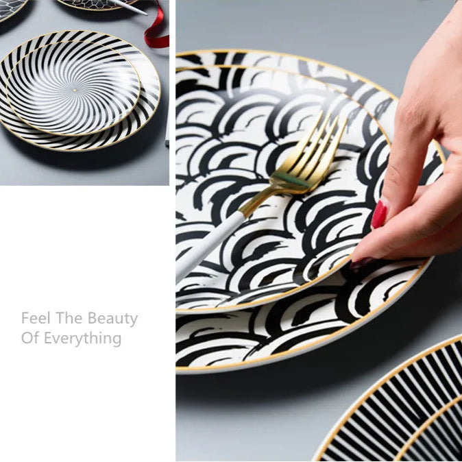 Mirage Ceramic Plate Collection - KaveCore
