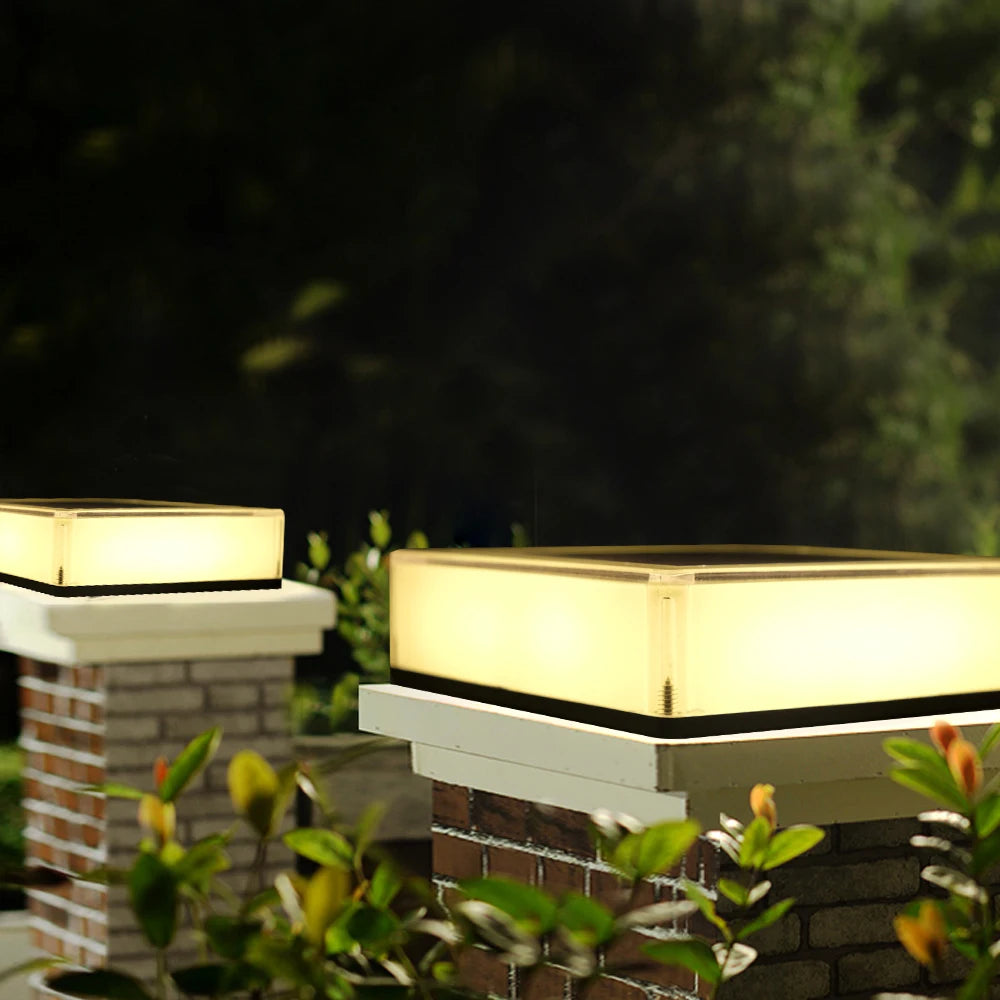 Lunaris Solar Pillar Light - KaveCore