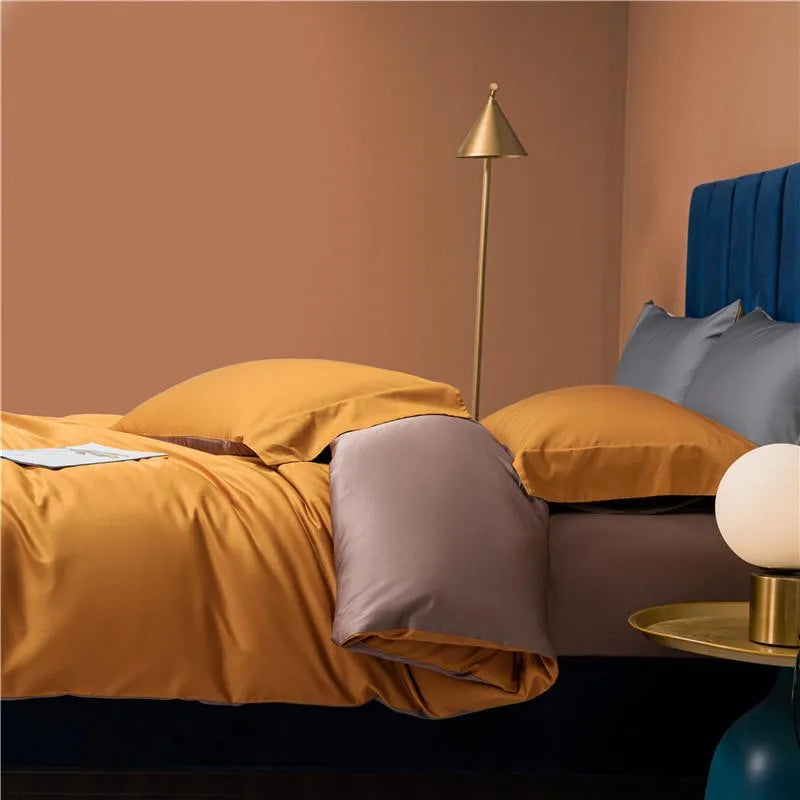 California Duvet Cover Set (Long-staple Sateen Cotton)