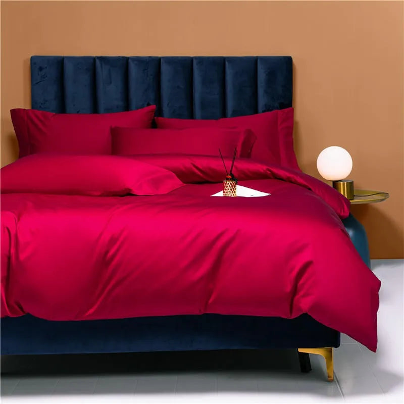California Duvet Cover Set (Long-staple Sateen Cotton)