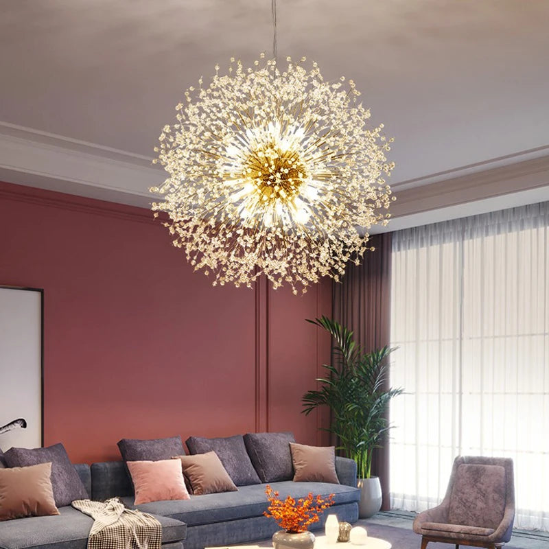 Crystal Nebula Chandelier