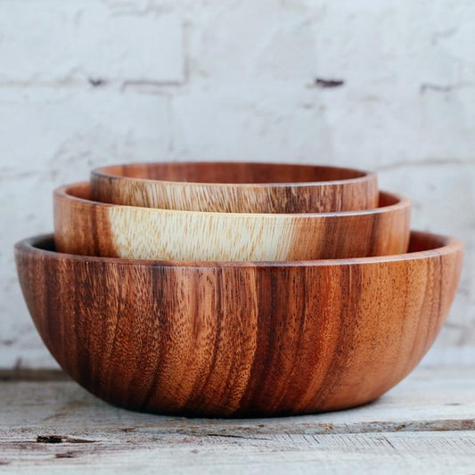 Arbour Wood Serving Bowl