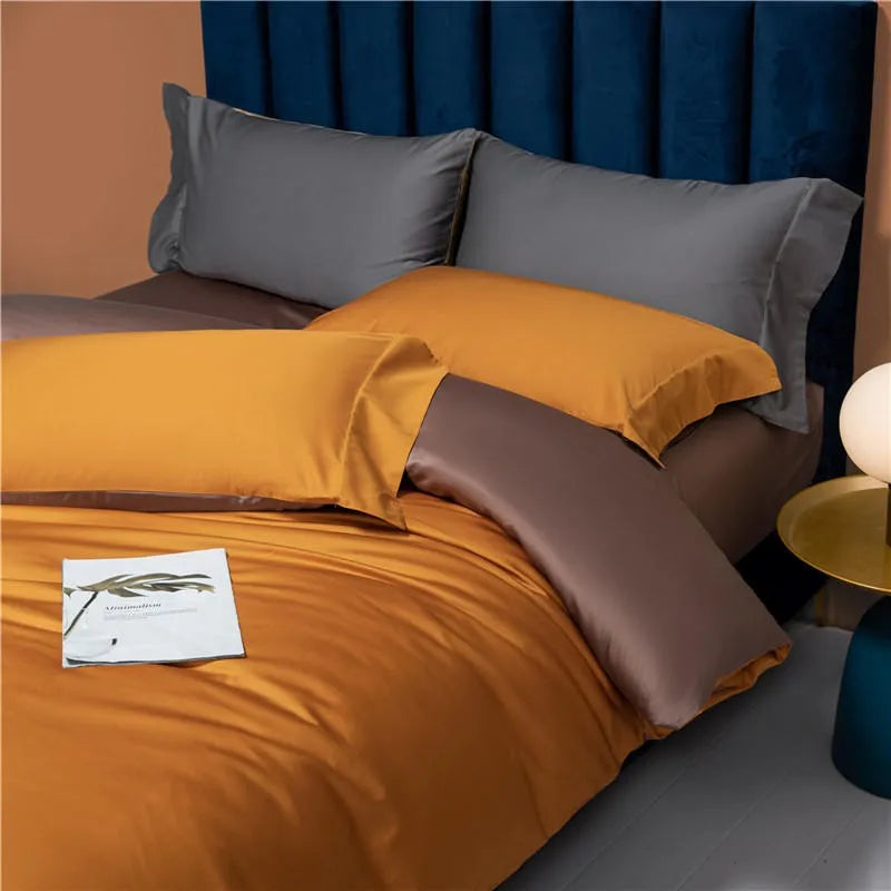 California Duvet Cover Set (Long-staple Sateen Cotton)
