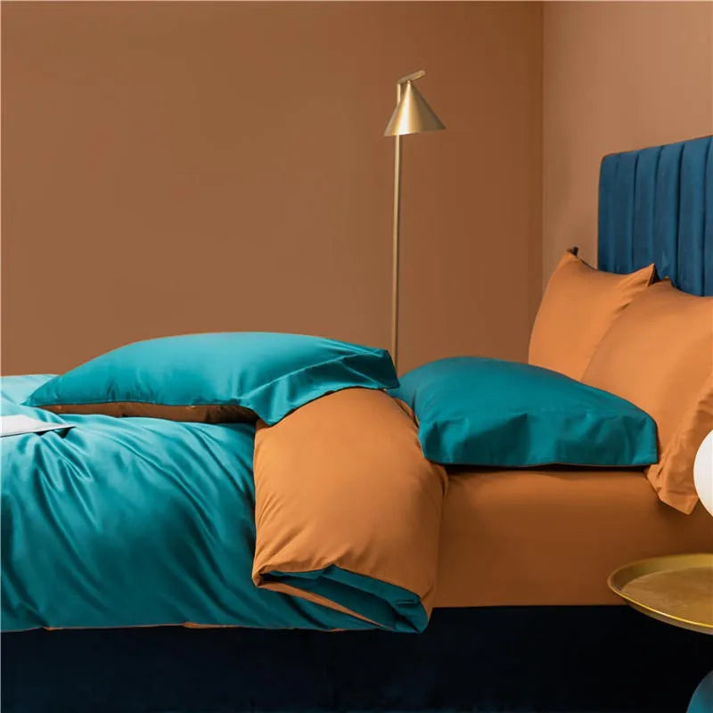 California Duvet Cover Set (Long-staple Sateen Cotton)