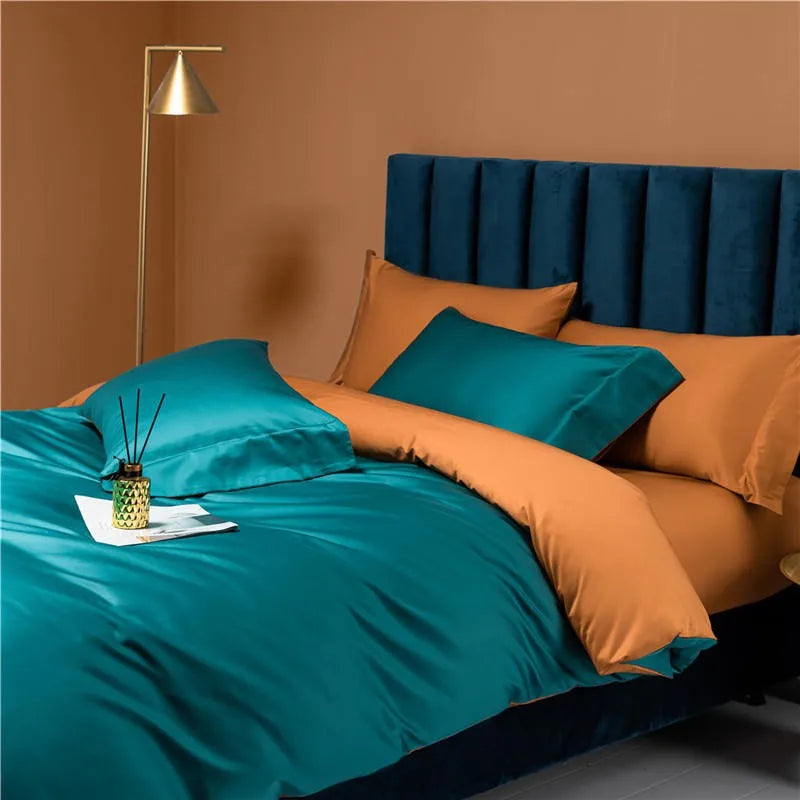 California Duvet Cover Set (Long-staple Sateen Cotton)