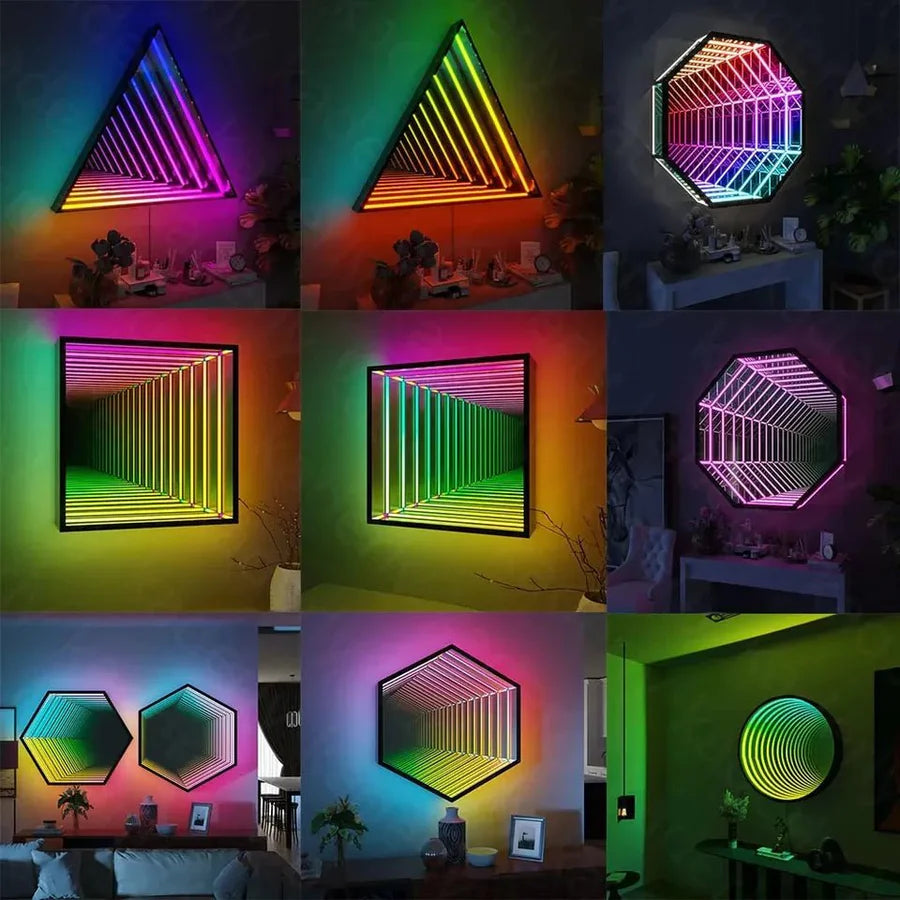 Infinity Prism Mirror Light - KaveCore