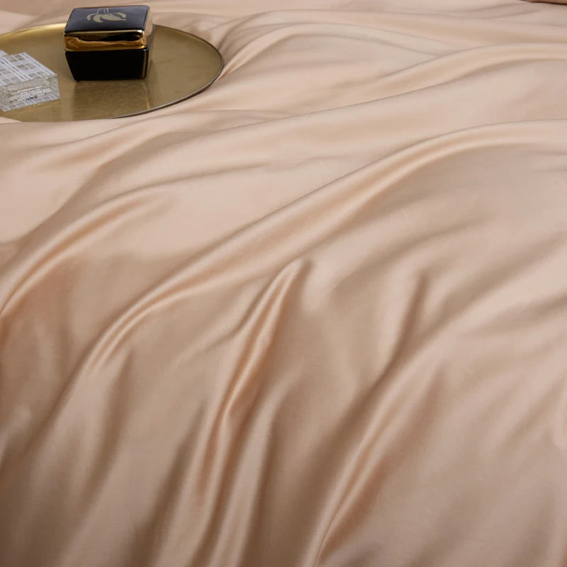 The Alexandria Duvet Set (Long-staple Sateen Cotton)