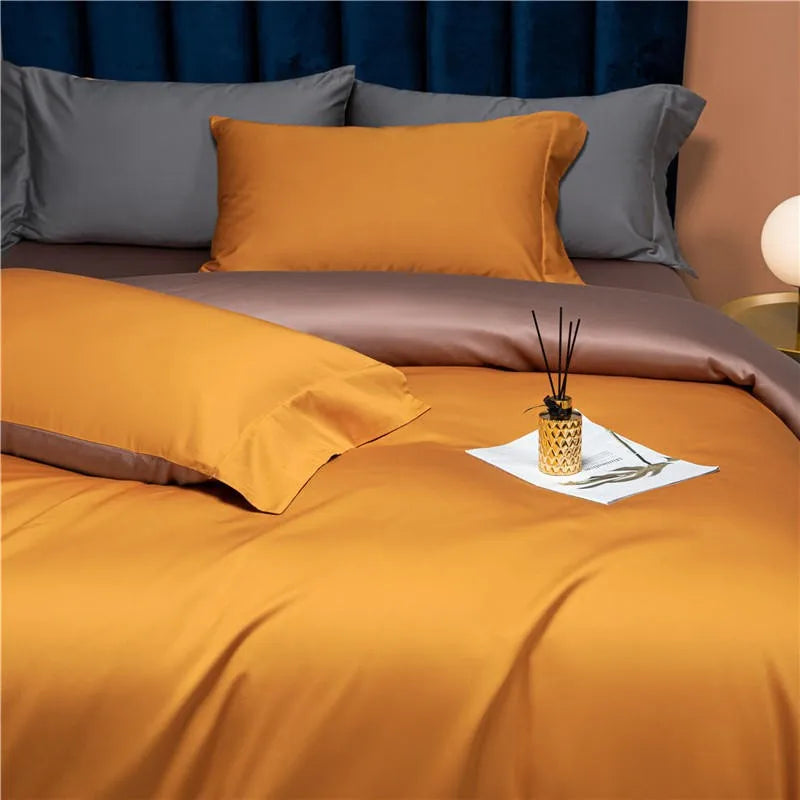 California Duvet Cover Set (Long-staple Sateen Cotton)