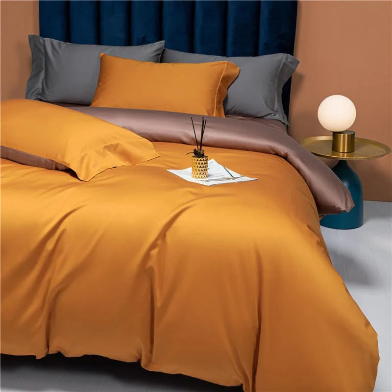 California Duvet Cover Set (Long-staple Sateen Cotton)
